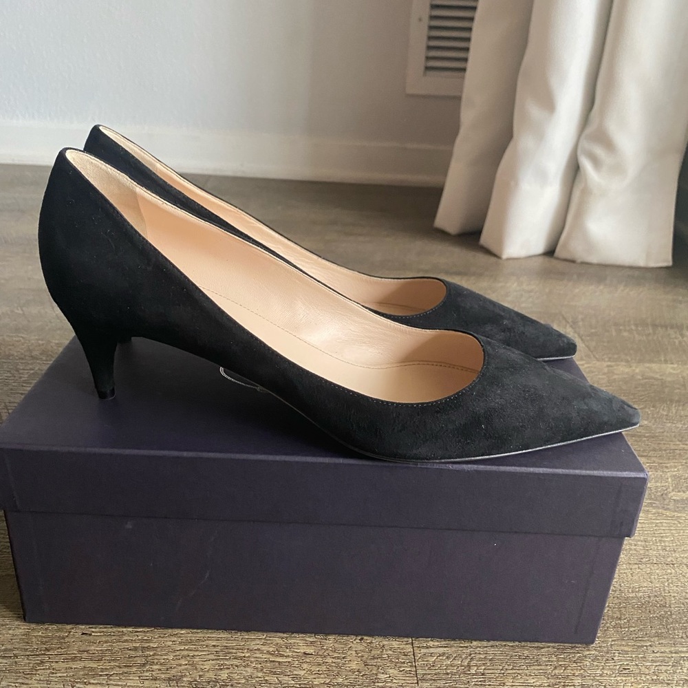 Prada suede kitten heel 45 mm